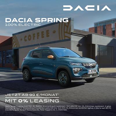 Dacia Autohaus Kirchhoff Schortens, ihr Partner für Wilhelmshaven und Friesland