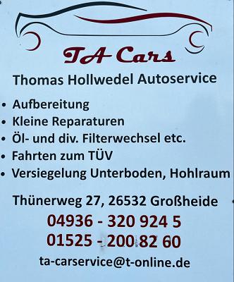TA Cars Thomas Hollwedel Autoservice