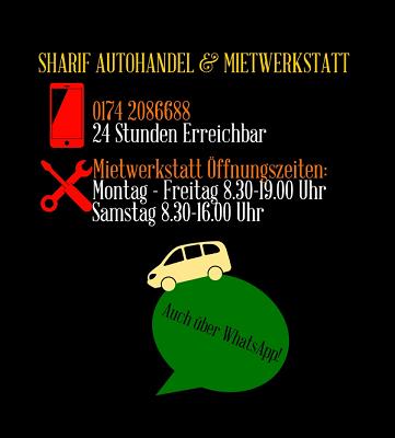 Sharif Autohandel/ Mietwerkstatt