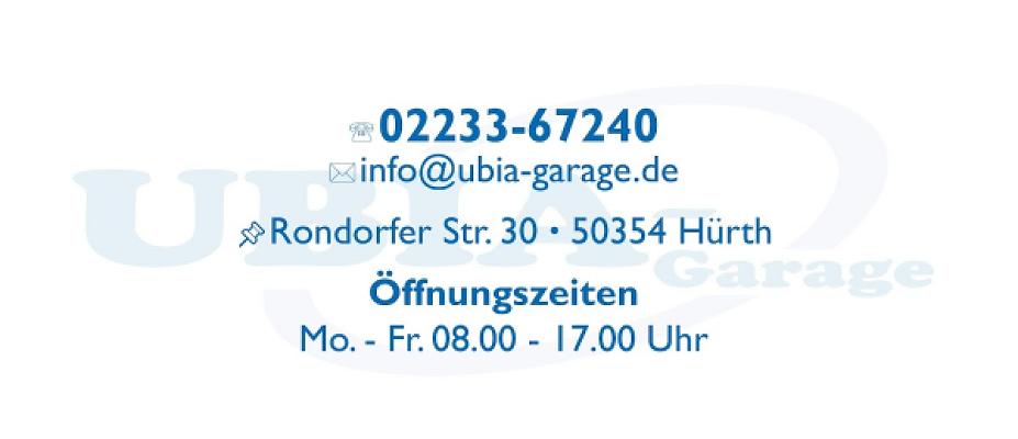 UBIA-Garage KFZ-Meisterbetrieb