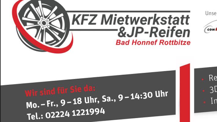 JP-Reifen & KFZ Service und Mietwerkstatt Bad Honnef Rottbitze