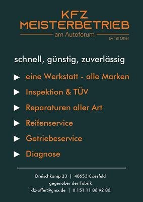 KFZ Meisterbetrieb am Autoforum
