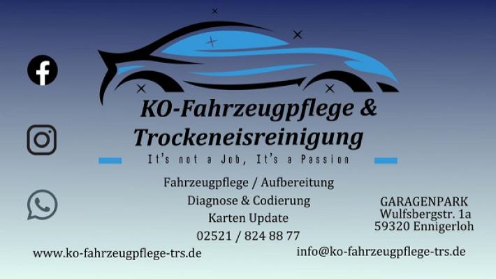 KO-Fahrzeugpflege & Trockeneisreinigung