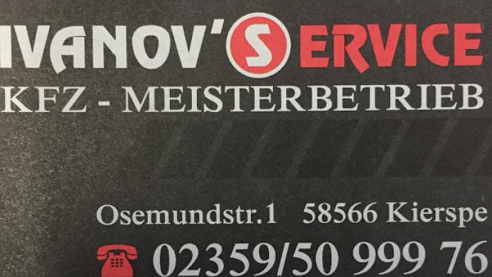 KFZ Werkstatt IVANOV’SERVICE