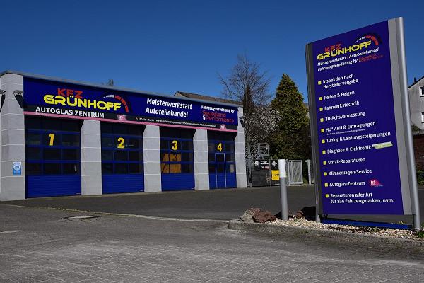 KFZ Grünhoff - Meisterwerkstatt, Autoteilehandel, Fahrzeugveredelung und Tuning, Autoglaszentrum