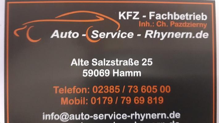 Christian Pazdzierny ASR Auto Service Rhynern
