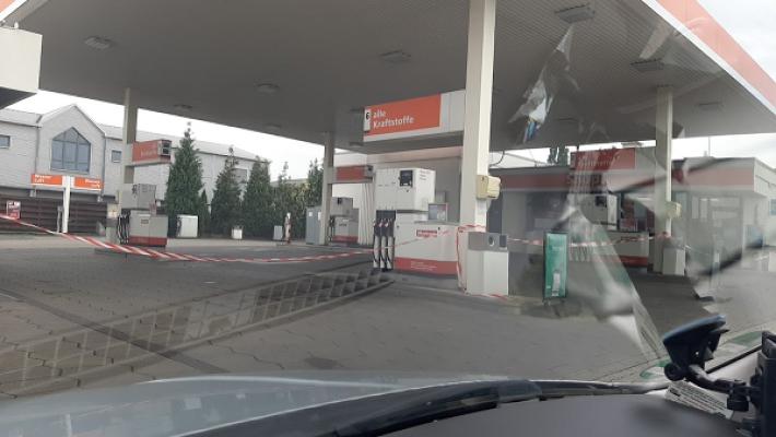Markant Tankstelle
