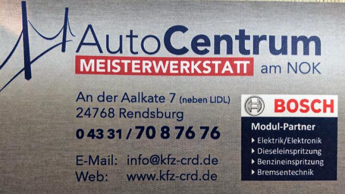 Auto Centrum Meisterwerkstatt am NOK