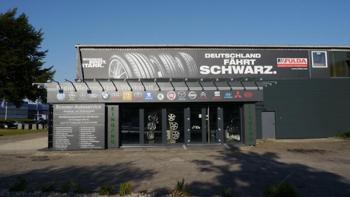 Scooter Autoservice GmbH : KFZ-Werkstatt (Meisterwerkstatt) / Reifen- und Autoteile Großhandel seit 1997