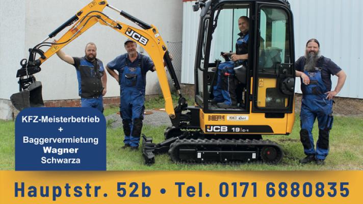 KFZ-Meisterbetrieb + Baggervermietung Wagner Schwarza