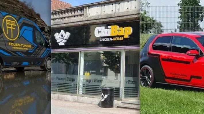 Folien-Tuning Werbetechnik - Car Wrapping, Licht Werbung, Scheibentönung und Rückleuchten tönen