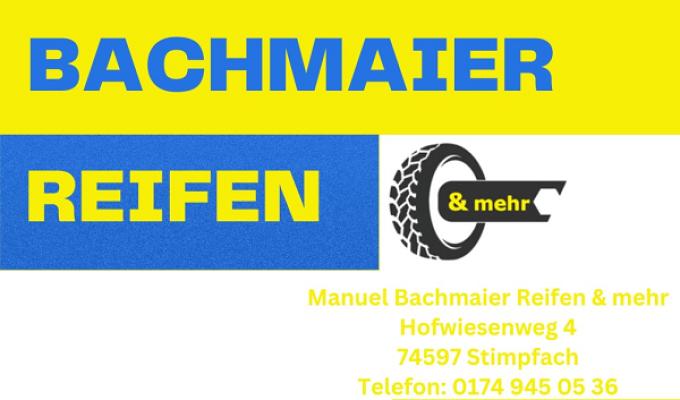 Bachmaier Reifen und mehr