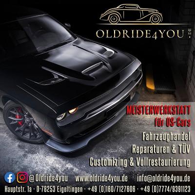 Oldride4You Us Car Werkstatt und Lackiererei aller Marken und Baujahre