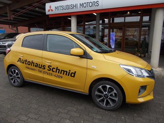 Autohaus Walter Schmid GmbH seit 1970, Mitsubishi seit 1977