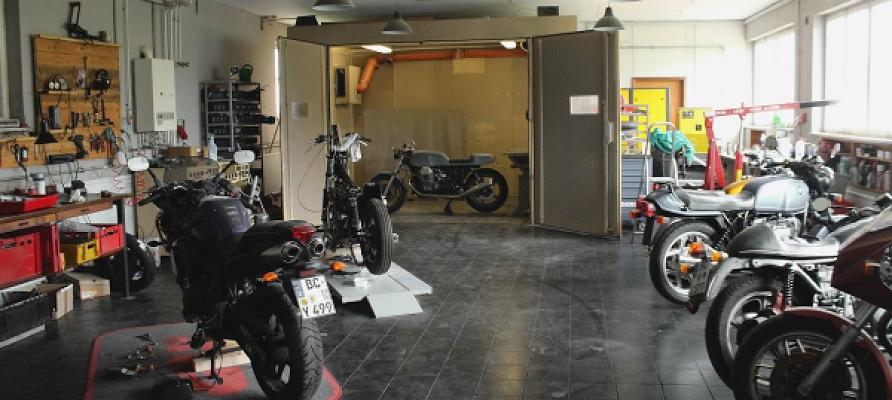 Evers Motorrad Service Sandstrahlen