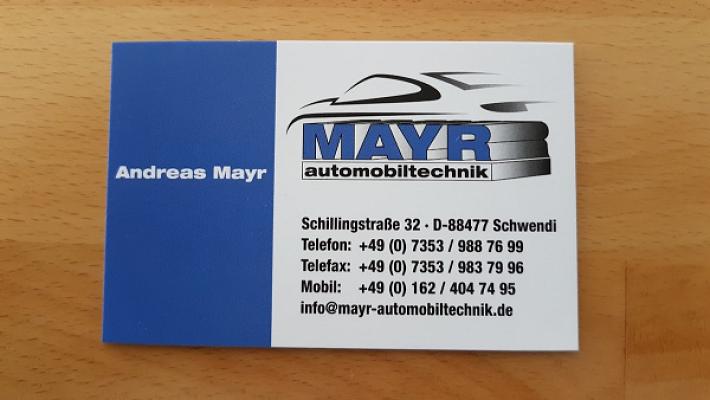 Kfz-Meisterbetrieb Mayr