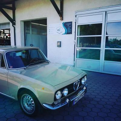 KFZ Lackiererei Werkstatt Autoglas TÜV Unfallinstandsetzung Gutachten Oldtimer Trockeneisstrahlen SANKTJOHANSER