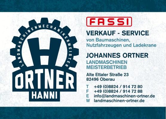 Landmaschinen-Meisterbetrieb Johannes Ortner, Autorisierter FASSI Händler & Servicepartner