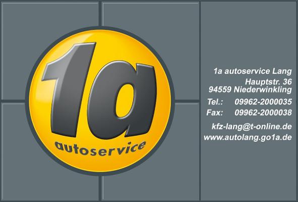 1a autoservice Lang Kfz-Meisterbetrieb