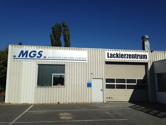 Freie Lackiererei in Wunsiedel für Privat u. Gewerbe der MGS Motor Gruppe Sticht