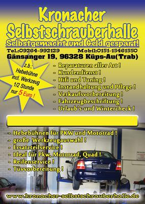 Kronacher Selbstschrauberhalle