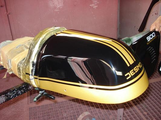 Lackierungen für Classische Motorräder Heinz Löblein