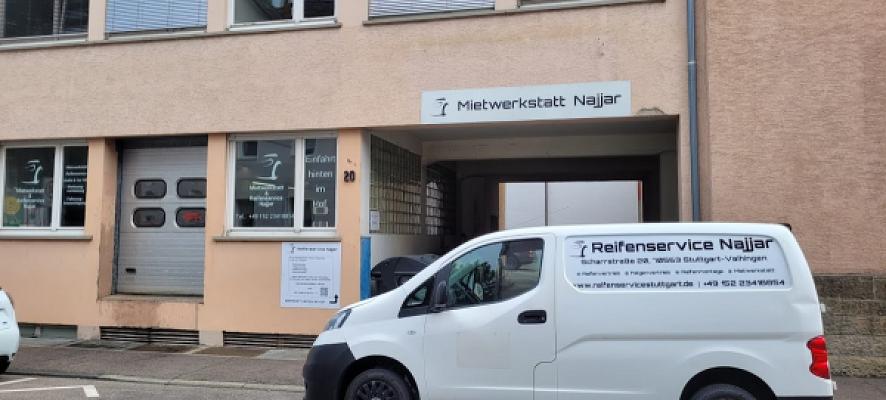 Reifenservice & Mietwerkstatt Najjar Stuttgart | Felgenreparatur & Anhängervermietung