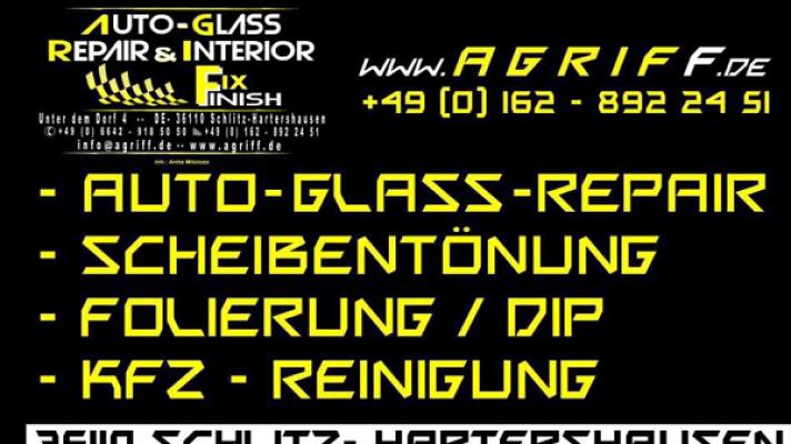 AGRIFF Auto-Glass Repair & In-/Exterior Fix-Finish