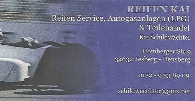 Reifen-Service , Autoteilehandel