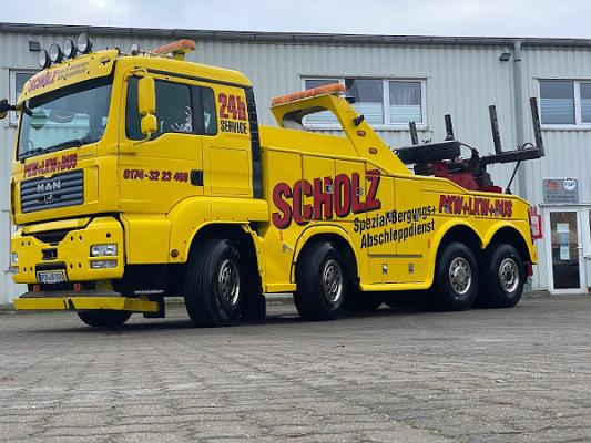 Autoservice Scholz GmbH , Abschleppdienst PKW+LKW, Kranservice, freie KFZ Werkstatt