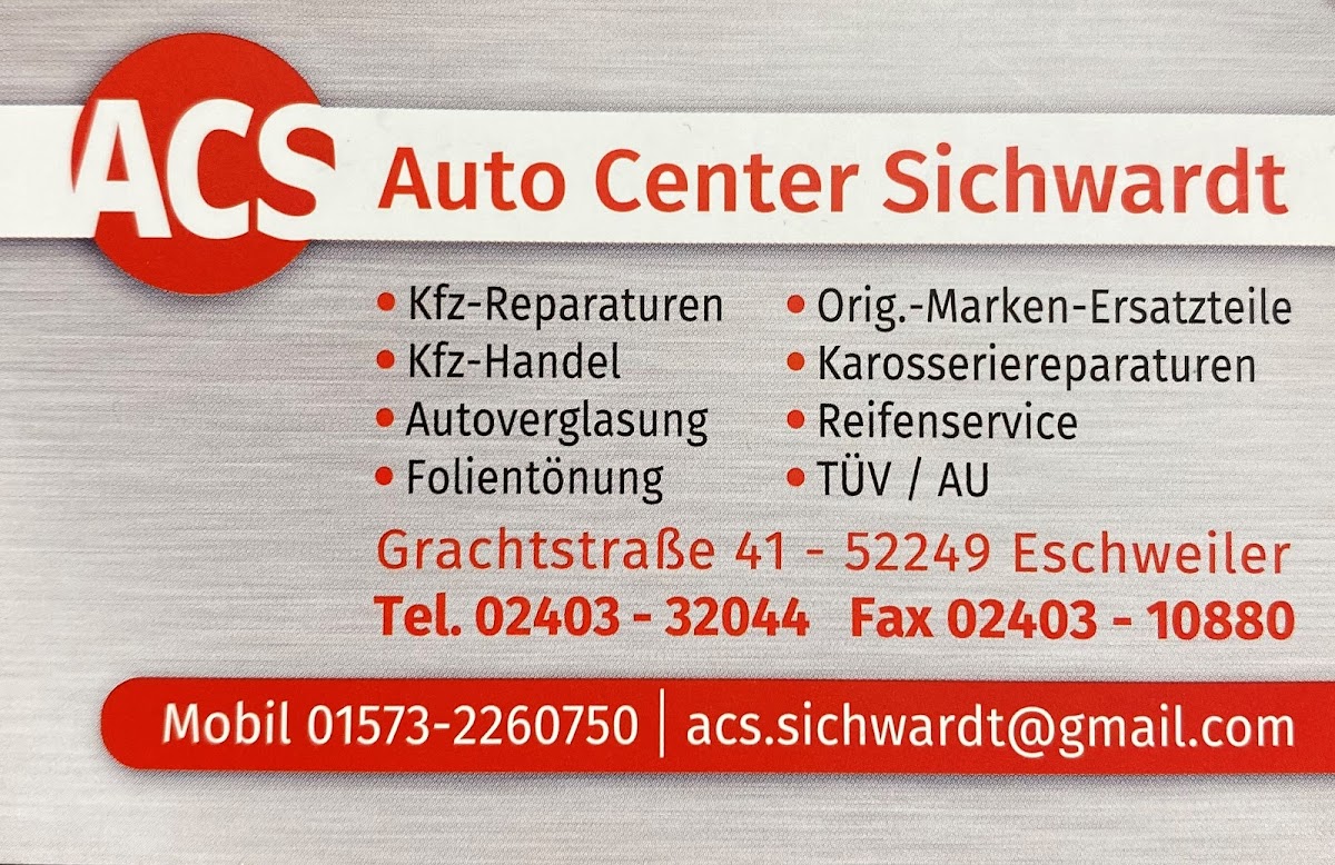 Auto Center Sichwardt Inh. Eduard Sichwardt