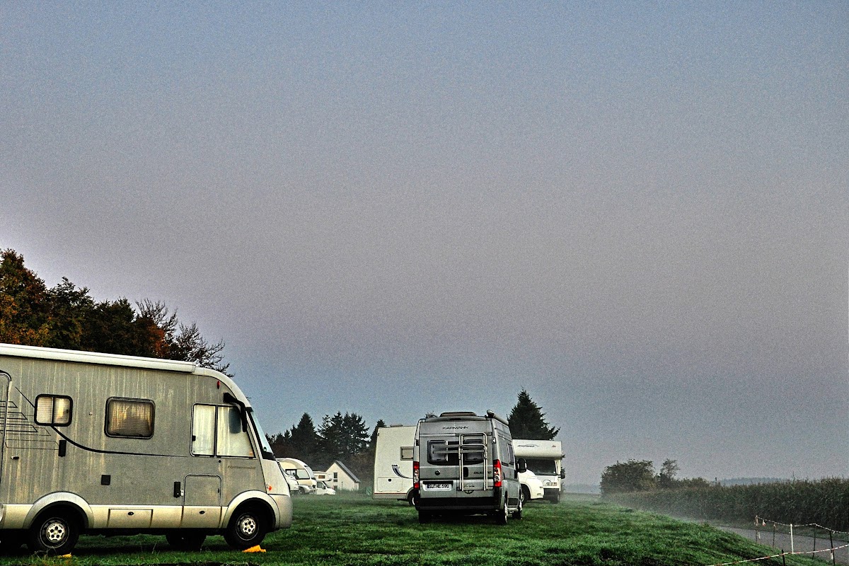 Wohnmobilhafen des Feriendorf Pulvermaar